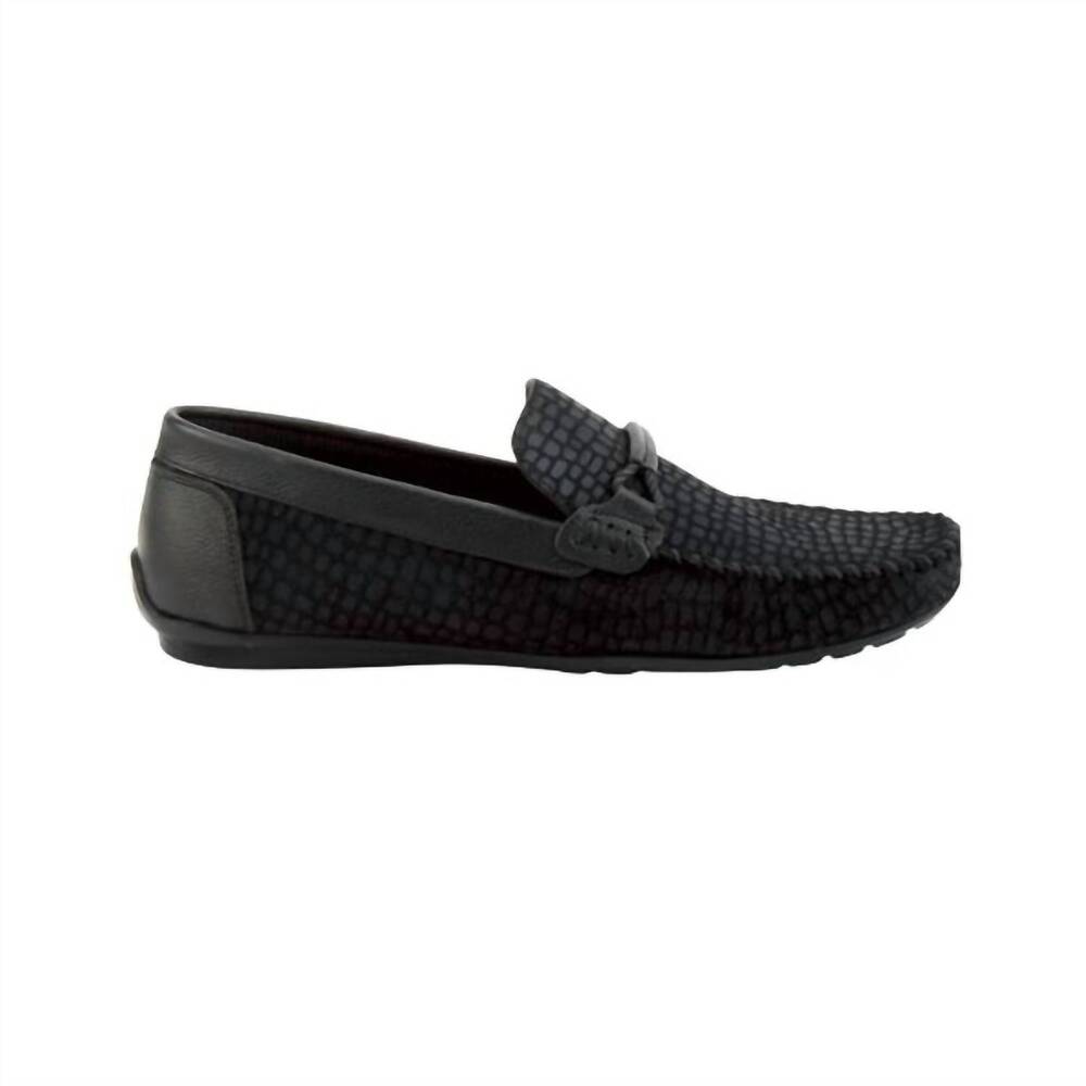 NEW SPRING STEP SHOES men's luciano loafer shoe in black
